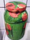 pote de vidro grande