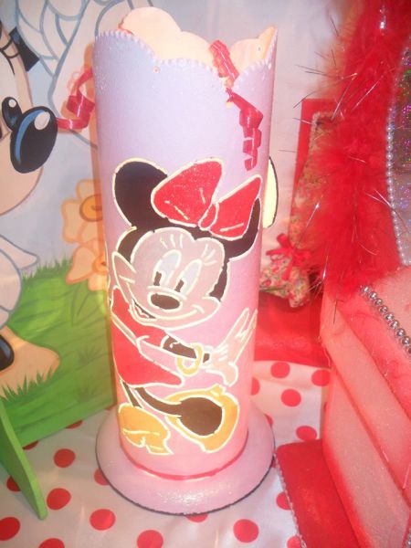 luminária personalizada minie