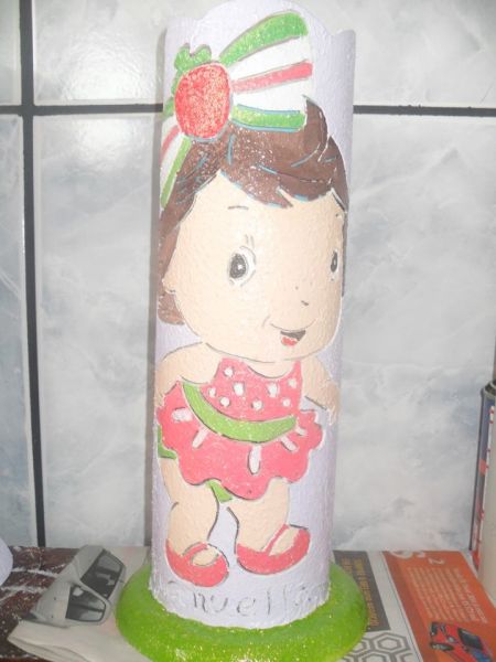 luminaria em pvc